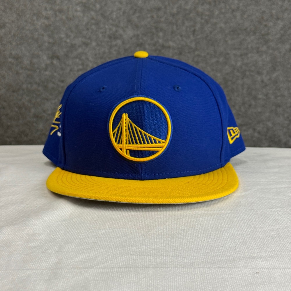 New Era Golden State Warriors Stephen Curry 30 59FIFTY Fitted Hat Blue 7 3/8